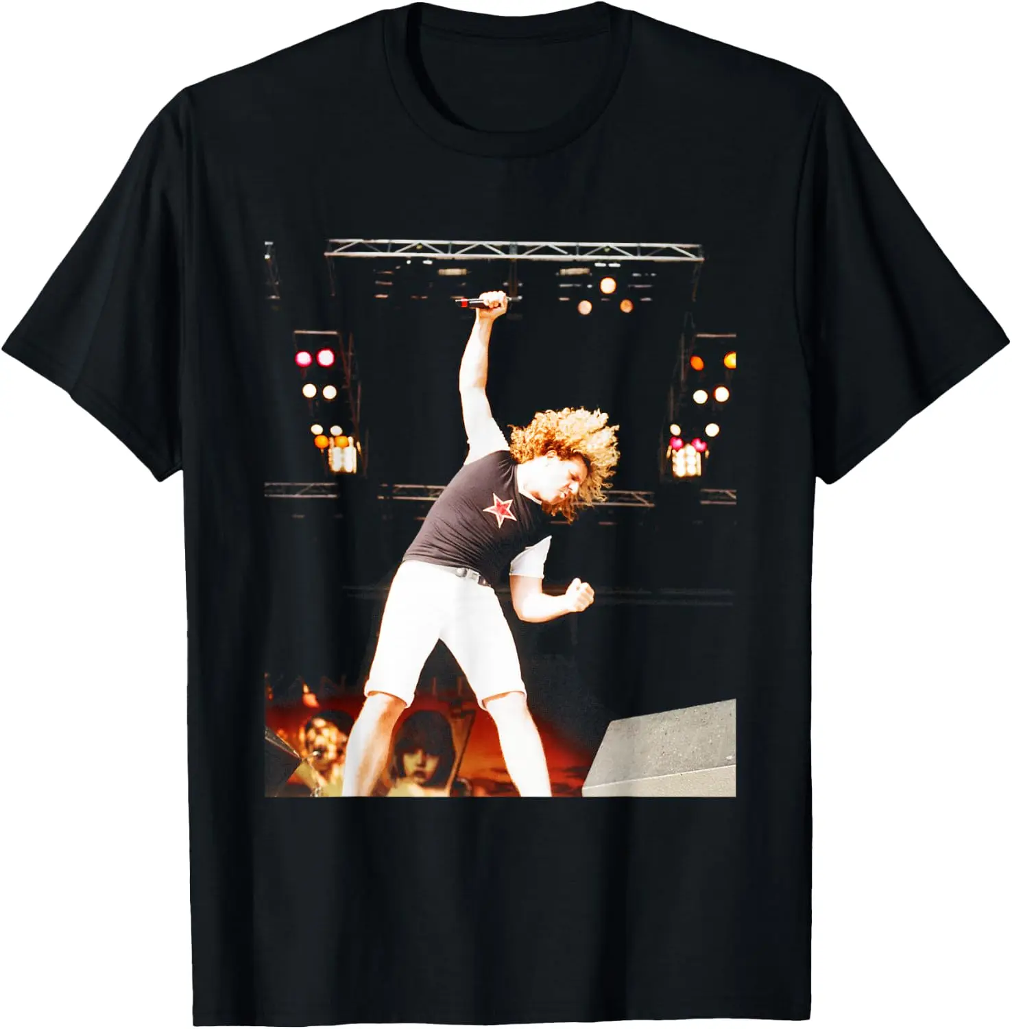 Van Halen Live Balance Tour Sammy Hagar Era 1995 T-Shirt 100% Cotton Trendy Y2K Short-Sleeve Tee – Soft, Quick-Drying, &