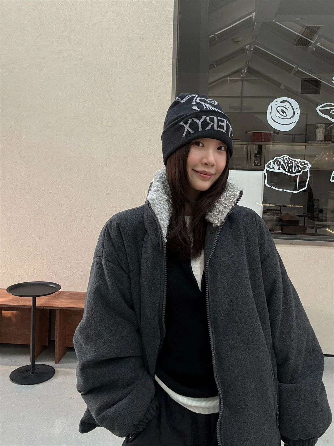 

Зимнее пальто-пуховик INE 48 в винтажном стиле с меховым воротником, 90% белый пух, двухцветное, женская модная верхняя одежда