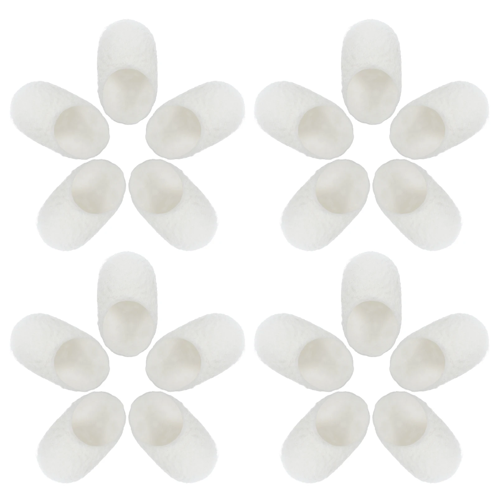 

20Pcs Beauty Facial Care Tool Silkworm Ball for Face Exfoliating Gently Remove Dead Cells Anti Aging Skin Smoothing Cleanser