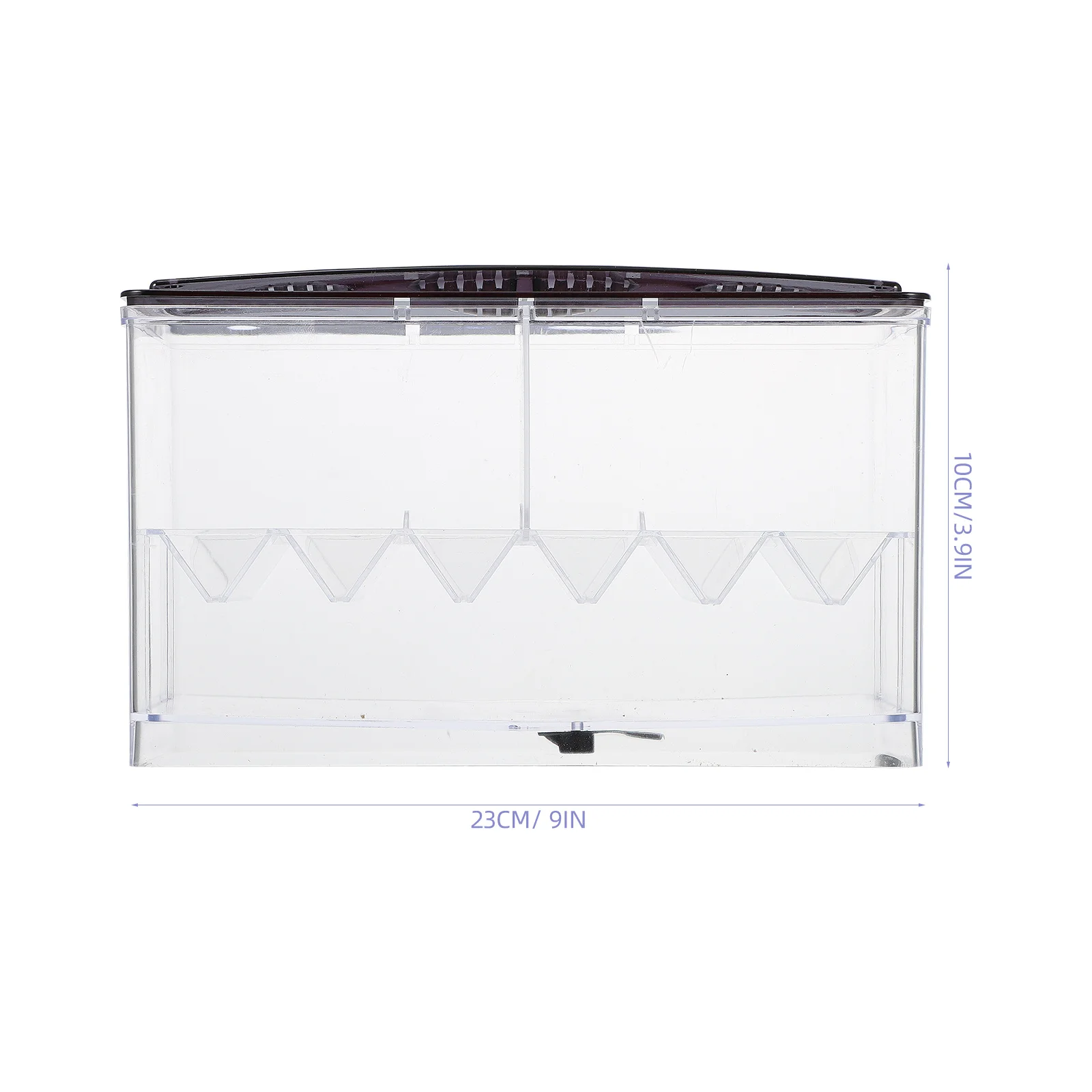 Transparent Isolate Box Sturdy Acrylic Aquarium Breeding Container for Fish Protection Multi-Function Hatchery