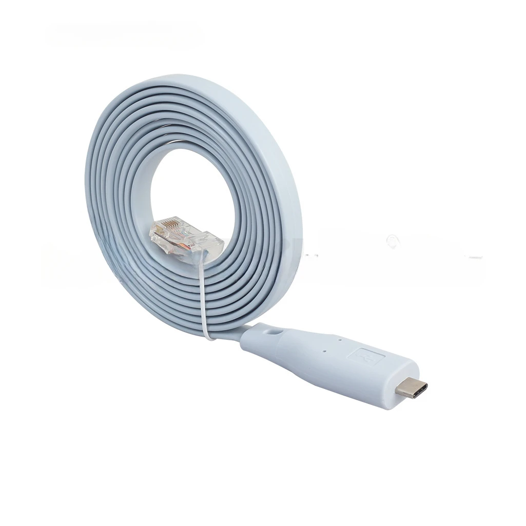 

USB console cisco Switch debugging cable 1.8 m TYPE-C to RJ45 debugging cable