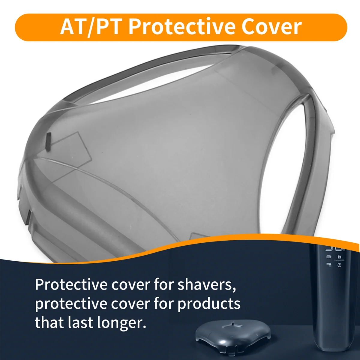 2Pcs Replace Head Protection Cap Cover for Philips Shaver HQ8 PT815 PT860 PT861 PT880 AT890 AT891 AT893 AT894 AT910