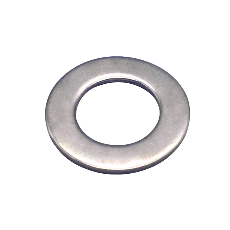50pcs Flat Washer Plain Gasket Pad M2 M2.5 M3 M4 M5 M6 M8 M10 M12 M14 M16 M20 M22 M24 GB97 DIN988 304 Stainless Steel 10MM 12MM