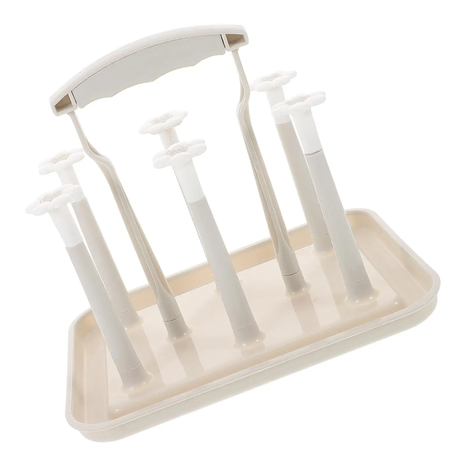 

Cup Holder Baby Bottle Rack Drying Storage Container Light Grey Travel Mug Racks Counter Kitchen Plastic Bottle drying stand