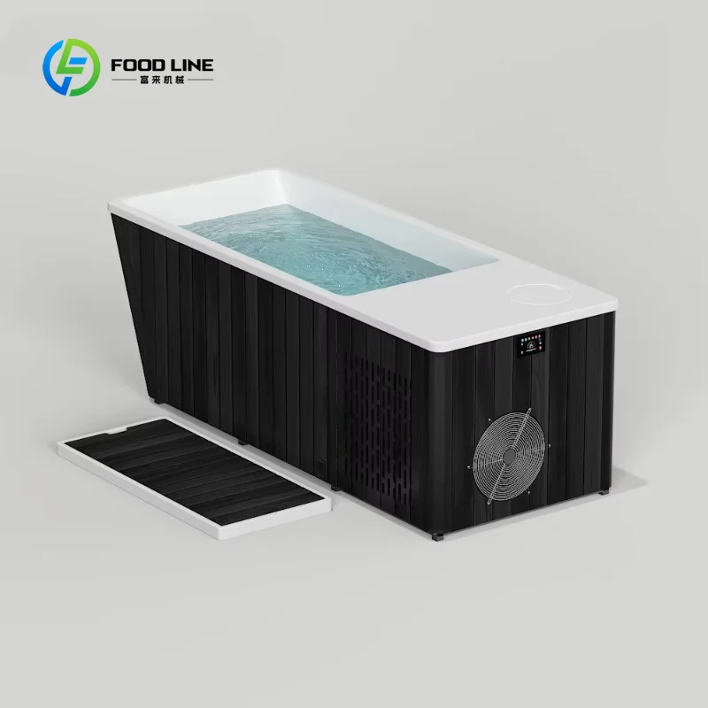 Customized Smart Ice Bath Cold Plunge Tub with Chiller, Filter, and WiFi Premium All-in-One Solution Ice Bath with Chiller