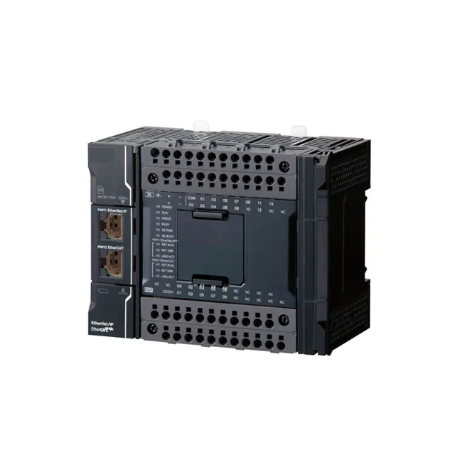 New 1.5 MB Memory EtherNet/IP and 1 Serial Option Port NX1P2-9024DT CPU with 24 Digital Transistor I/O