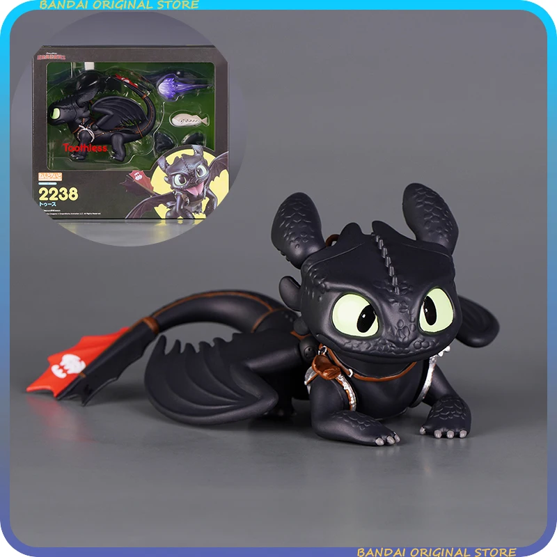 In Stock How To Train Your Dragon Action Figures Toothless Light Fury Figure Model Kit Ornament Toy Action Model Kids Gift