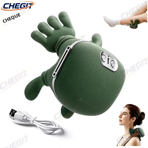 Pescoço ombro massageador dedo pressão shiatsu pescoço volta e ombro massageador elétrico amassar pescoço massagem profunda muscular relaxar