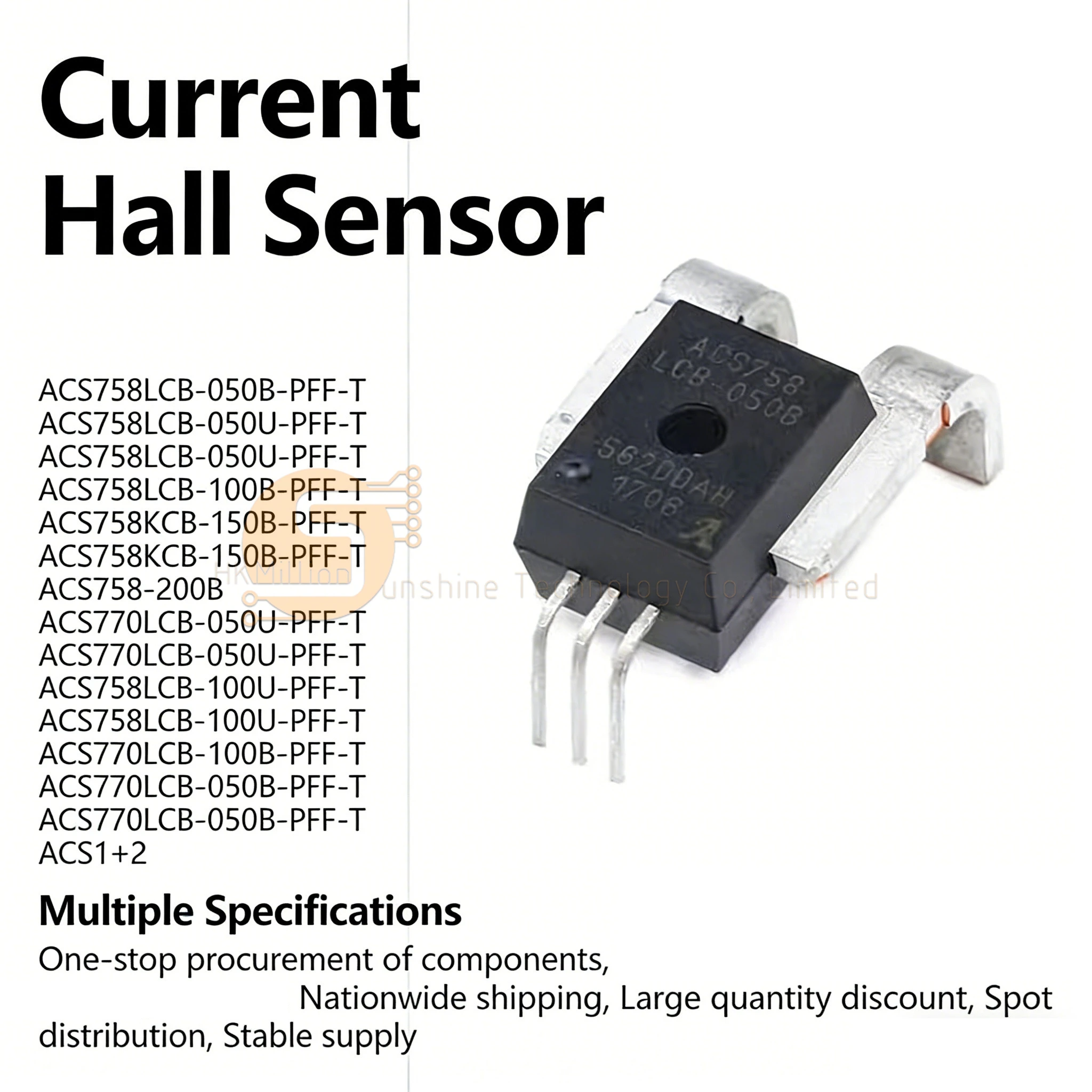 ACS758LCB-050B-PFF-T ACS758LCB-050U-PFF-T ACS758LCB-100B-PFF-T ACS758KCB-150B-PFF-T ACS758ECB-200B-PFF-T ACS770LCB-050U-PFF-T