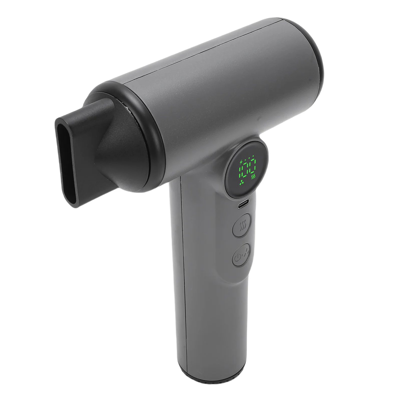 

Cordless Hair Dryer 200W 15600mAh USB Rechargeable Cold Hot Wind Portable Hair Blow Dryer for Travel Camping Cordless Hair Dryer