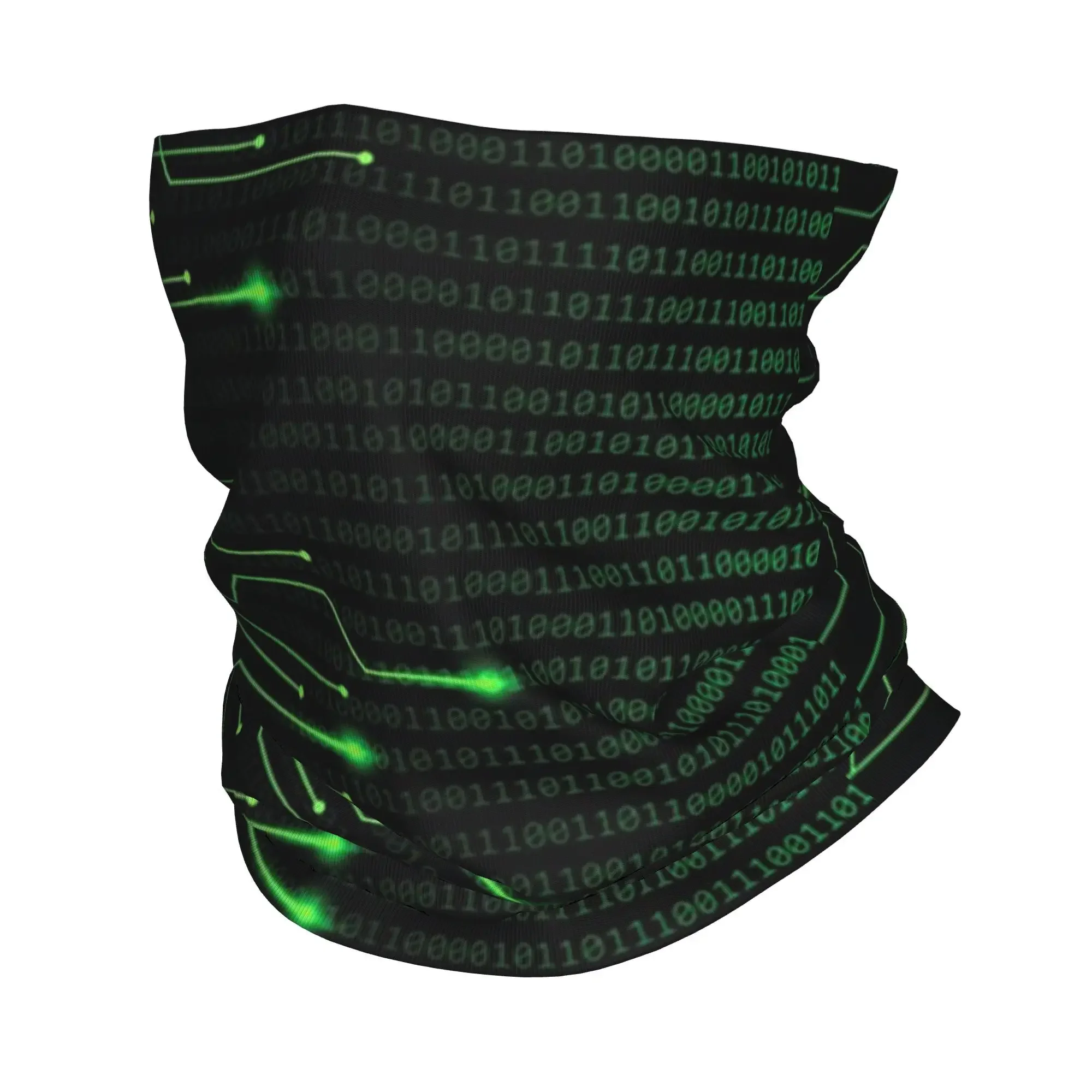 Binary Code Inside Throw Blanket And Lightweight Fleece Bandana Neck Gaiter Mask Scarf Multifunction Cycling Scarf Cycling