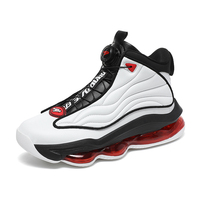 High-top Men's Basketball Shoes High Quality Sneakers Fashion High Street Sports Shoes Air Cushioning Basketball Training Shoes