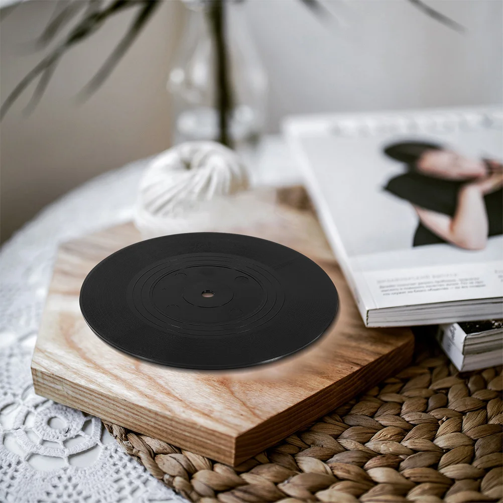 

4 шт., винтажный набор подставок для чашек, нескользящие пластиковые коврики для дома, кухни, журнальный столик, декоративный практичный подарок