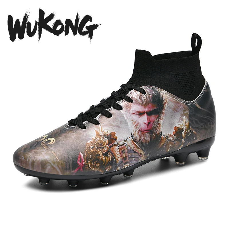 

Wukong football shoes men's C.Ronaldo football shoes luxury shoes coach game training sports shoes TF/AG spike football shoes