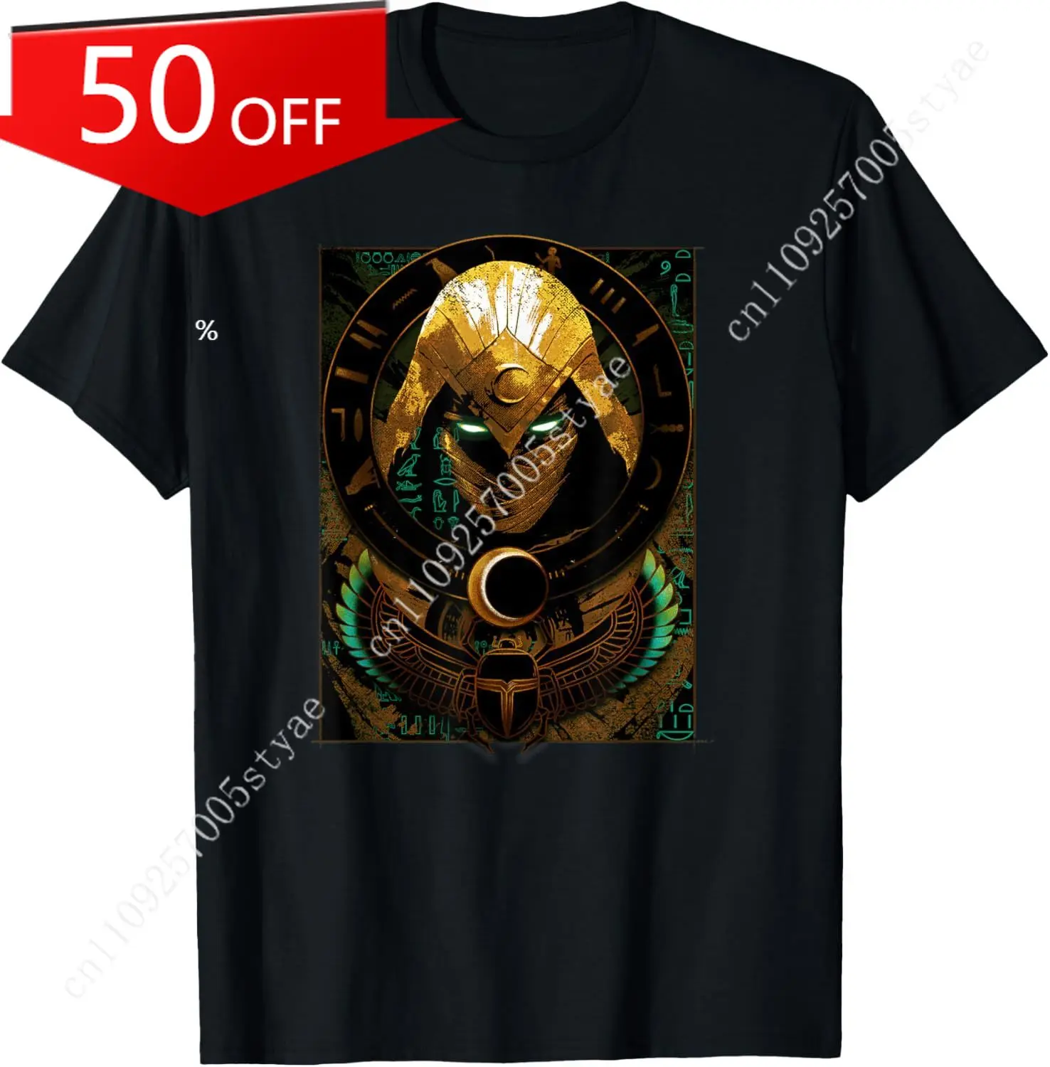 

Marvel Moon Knight Scarab Moon Poster T-Shirt