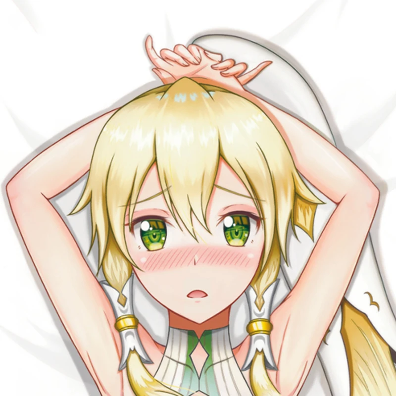 

Dakimakura Anime Pillow Cover Leafa Double Sided Print 2Way Cushion Cover Xmas Gifts