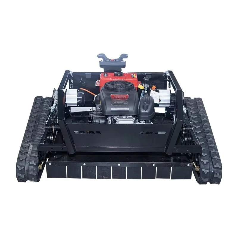 قاطع العشب جزازة لاسلكية أوتوماتيكية تعمل بالتحكم عن بعد مع ملحقات أجزاء الجزازة