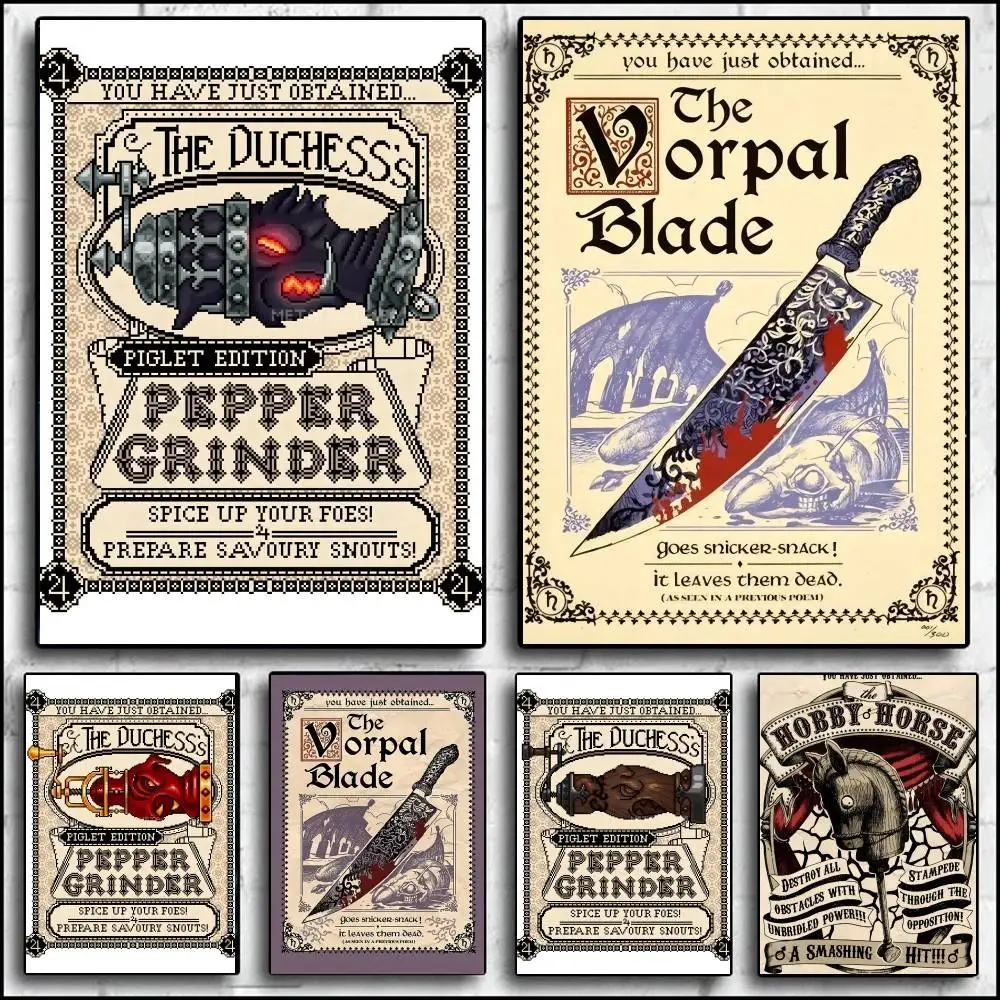 Алиса Безумие возвращается игровой постер плакат настенное искусство домашний декор декор комнаты цифровая живопись гостиная ресторан кухня искусство