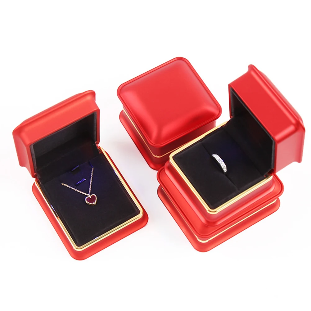 

Jewelry Box Large Display ganizer Case Storage Necklace Durable Material Ideal Gift Birthday Wedding Valentine Mother Day