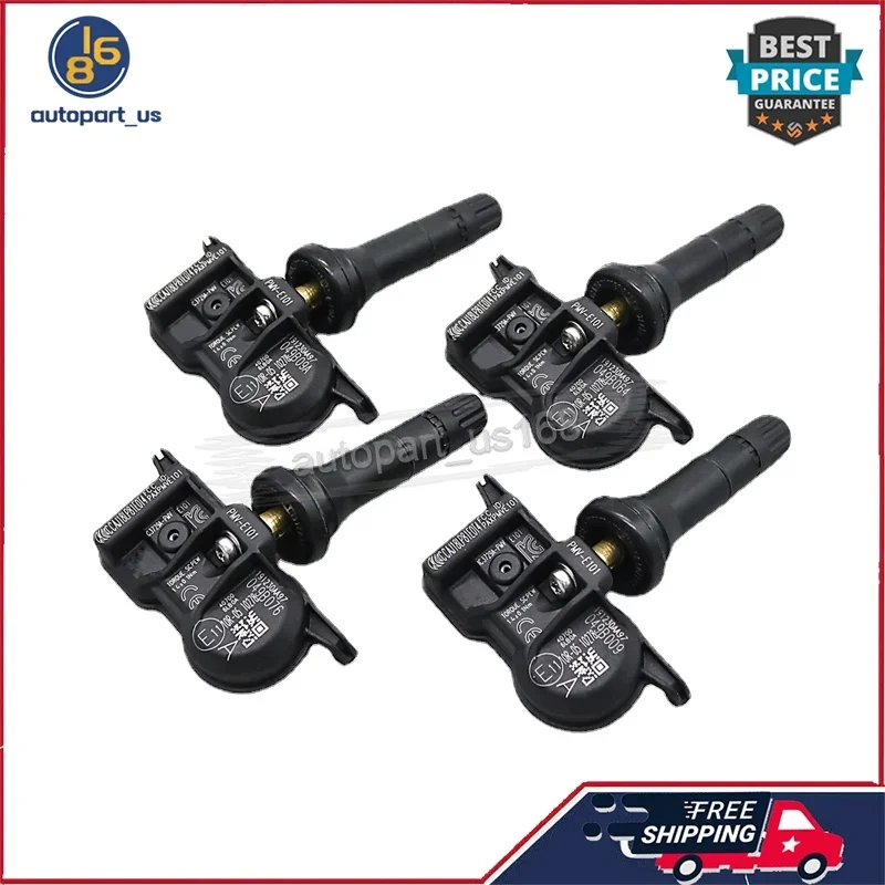 4PCS For Nissan Titan XD QX50 4Pcs Tire Pressure Monitoring System TPMS PMV-E101 40700-6LB0A 40700-62B0A 433MHZ