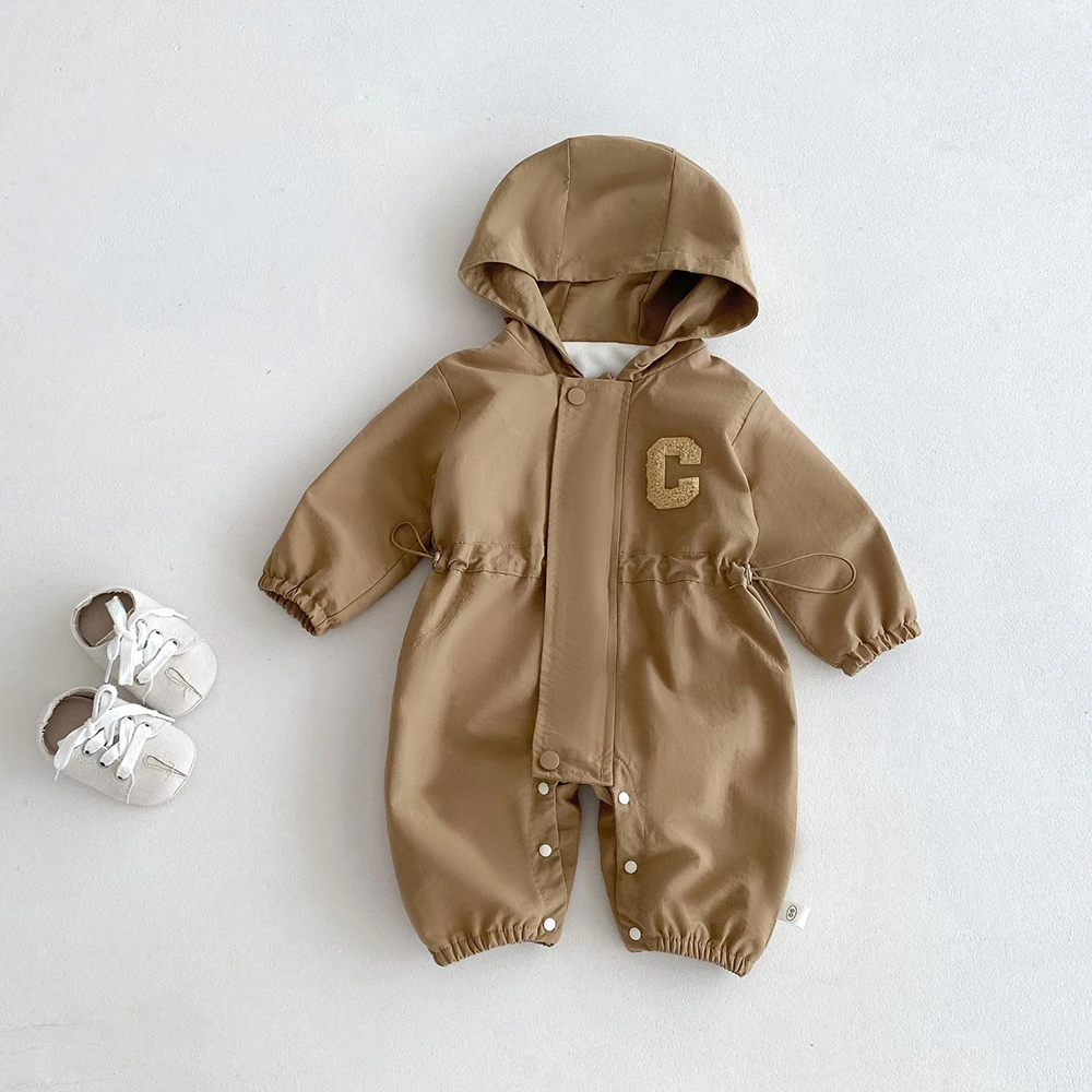 MILANCEL ﻿ Herbst Baby Strampler Outdoor Jacke 0-2Y Unisex Infant Casual Doppel-schicht Mit Kapuze Overall Kleinkind Warme Outwear Kleidung – Detail 20
