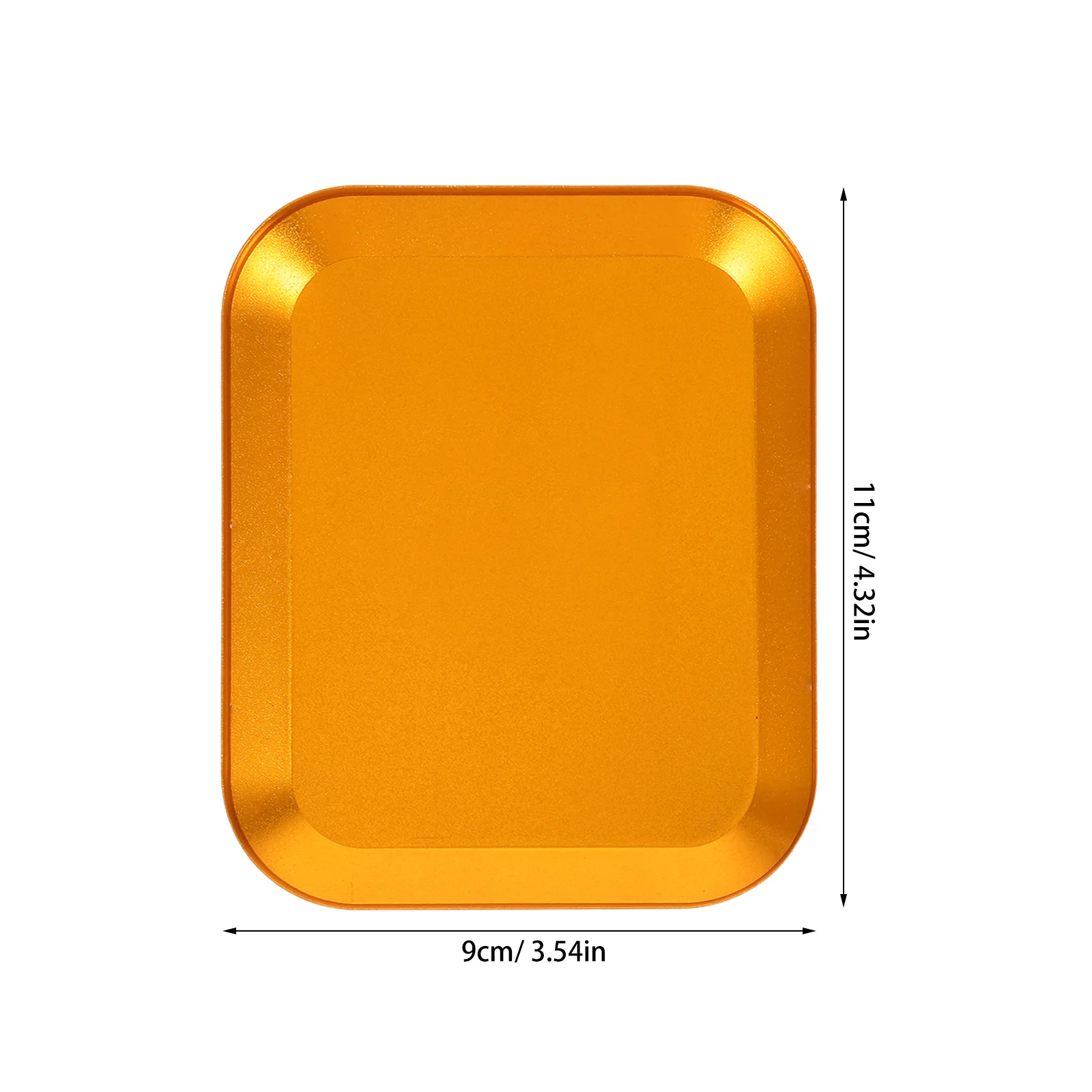 Vassoio magnetico per viti Stoccaggio di utensili automobilistici Parti quadrate Strumenti Vassoi metallici Meccanici Regali Bulloni Dadi Ciotole