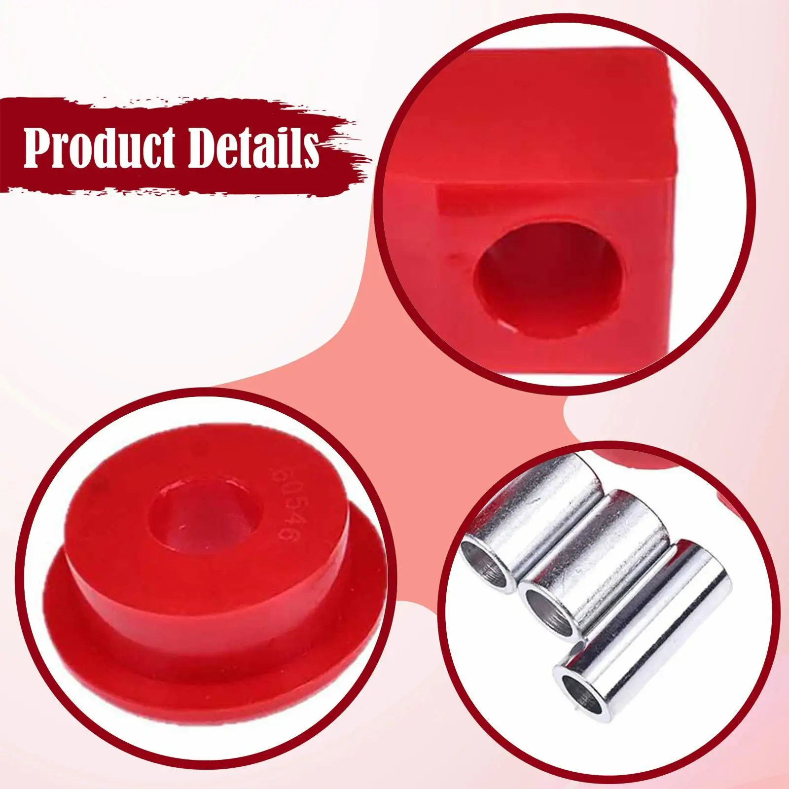 Bujes Estabilizadores de Componentes del Motor de Fácil Instalación para Honda Civic 1996 1997 CRX 1988 1991, Kit de Modificación Automotriz