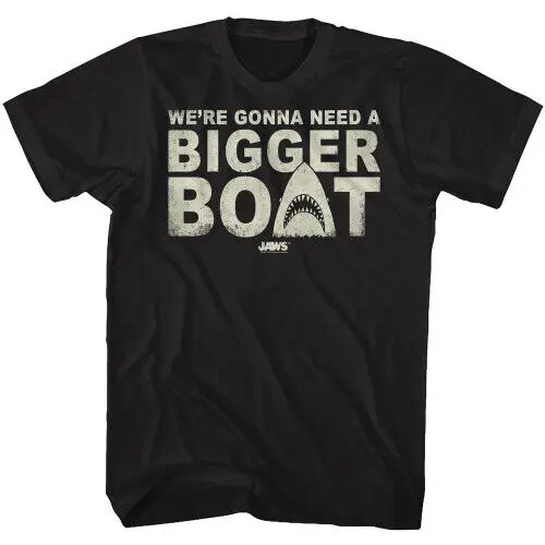 

JAWS "We're Gonna Need a Bigger Boat" T-Shirt - Black