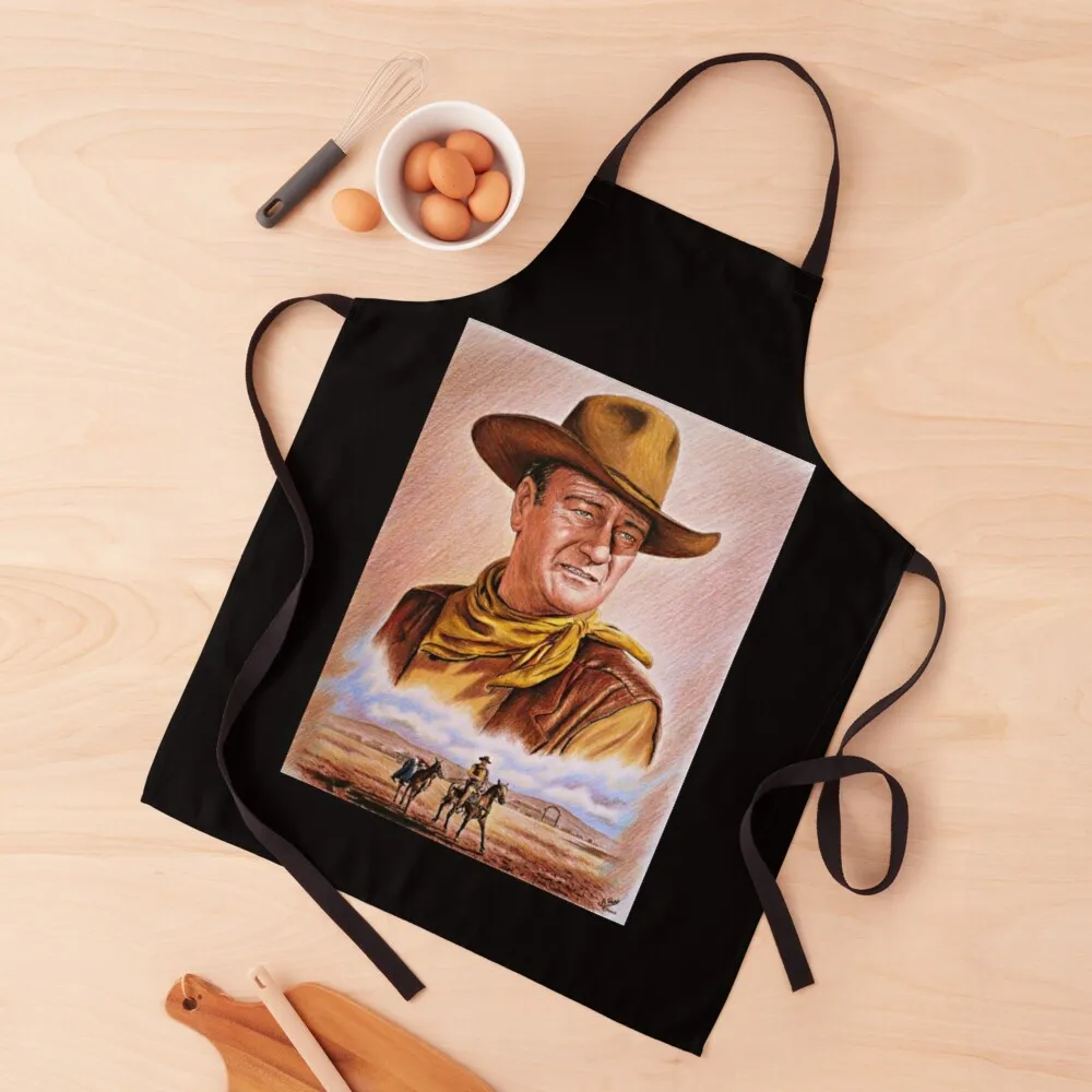 

John Wayne Apron christmas kitchen New year's Apron
