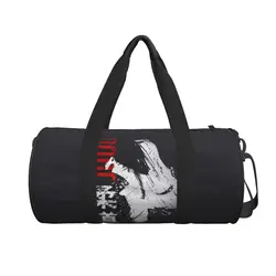 Travel Bag Cool Martial Art Gym Bag JUDO KARATE Printing Sports Bags Large Yoga Printed Handbag Fitness Bag For Men Women