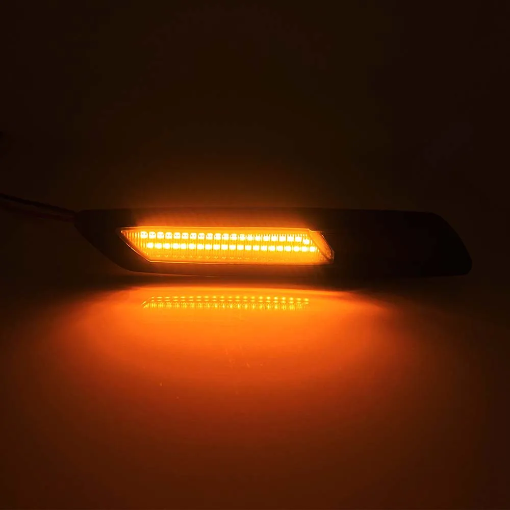 Dynamic Amber LED Side Marker Lights Turn Signal Lamp For BMW 5 Series F10 F11 F18 2011-2017 63137154168 BMW F10 Original Design