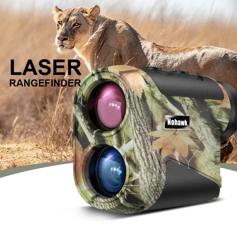 Nohawk A2 1000M Long distance Range Finder High-Precision Lase Distance Meter Camouflage Color Rangefinder for Hunting