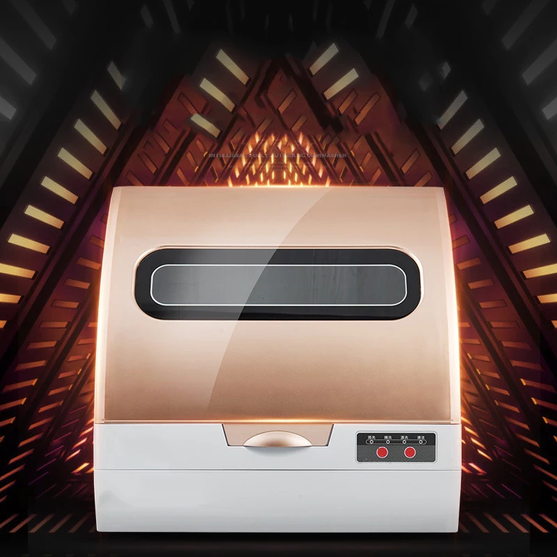 غسالة أطباق أوتوماتيكية صغيرة محمولة للفندق، غسالة أطباق مطبخ منزلية مستقلة