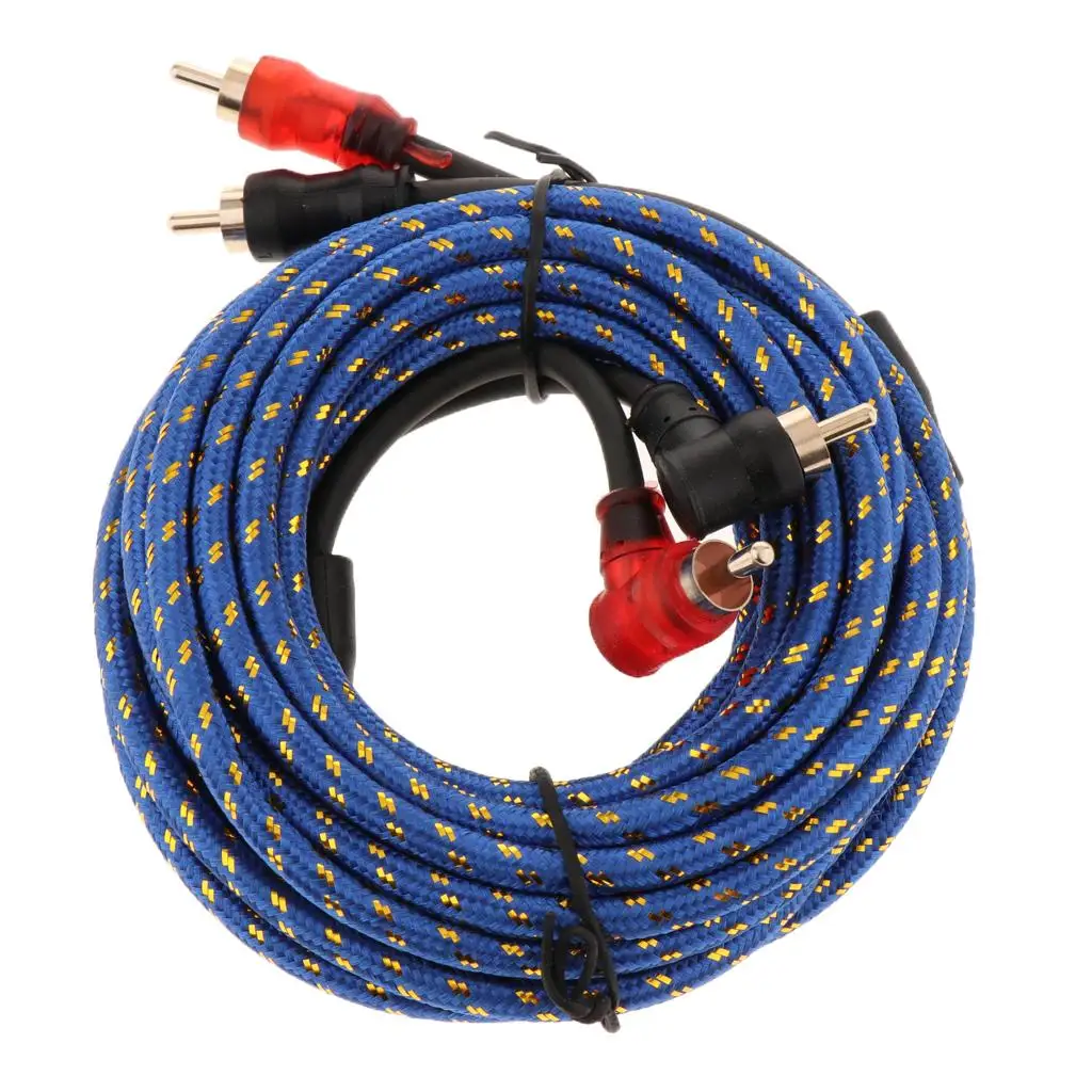 2000W 4GA Car Power Amplifier Wire Plastic Installation Kit for Car Sound Amplifier Upgrade