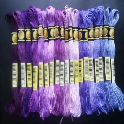 CXC threads  Choose Any Color And Quantity Similar DMC Floss Embroidery Thread Floss / Cross Stitch Yarn Thread Floss