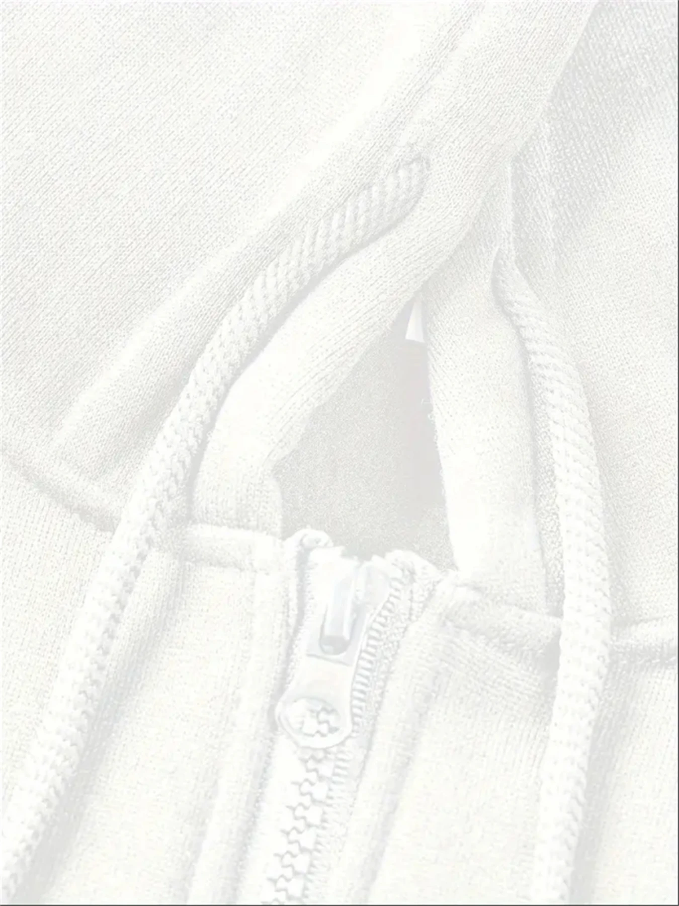 سويت شيرت بغطاء للرأس بشعار مخصص للرجال - طباعة شعار ized، سحاب أمامي كامل، سترة مزيج بوليستر قابلة للغسل في الغسالة، شتاء #5