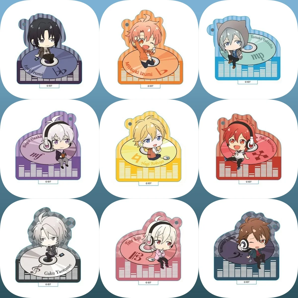 

10CM Anime IDOLiSH7 Acrylic Stand Model Characteristic art Characters Ornament Accessories Goods Collection Christmas Gifts