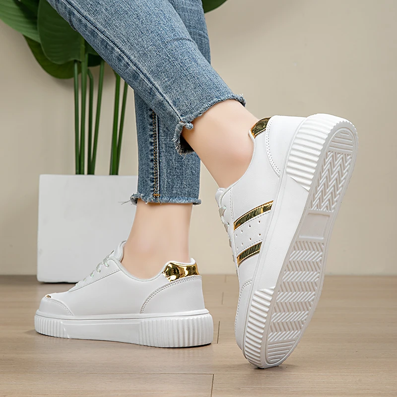 Damenschuhe Damen Freizeitschuhe Bling Skateboard Sneakers für Damen Tennis Wanderschuhe