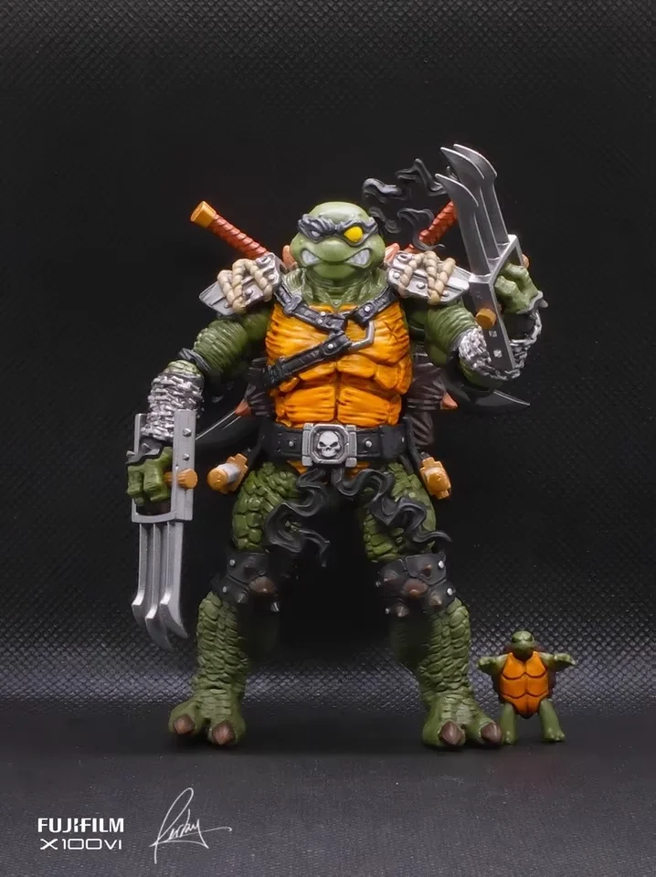 JOYTOY Teenage Mutant Ninja Tartarughe Action Figure TMNT Slash Tokka Anime Figurine Modelli Collezione di Bambole Giocattoli Hobby Regali
