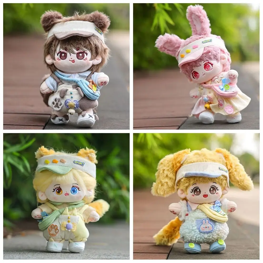 

20CM Doll Clothes Doll Accessories Multicolor Miniature Dress Suit Photo Props Changing Dressing Game Doll Headwear Dress