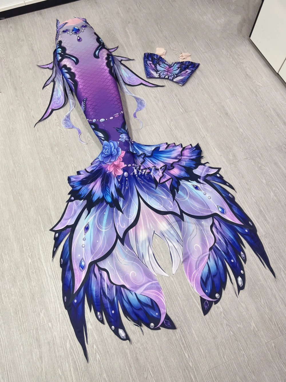 

NEW Mermaid Tail For Swimming Adult Swimmable Swimsuit Can Add Monofin For Free Diving Model Photoshooting Dress