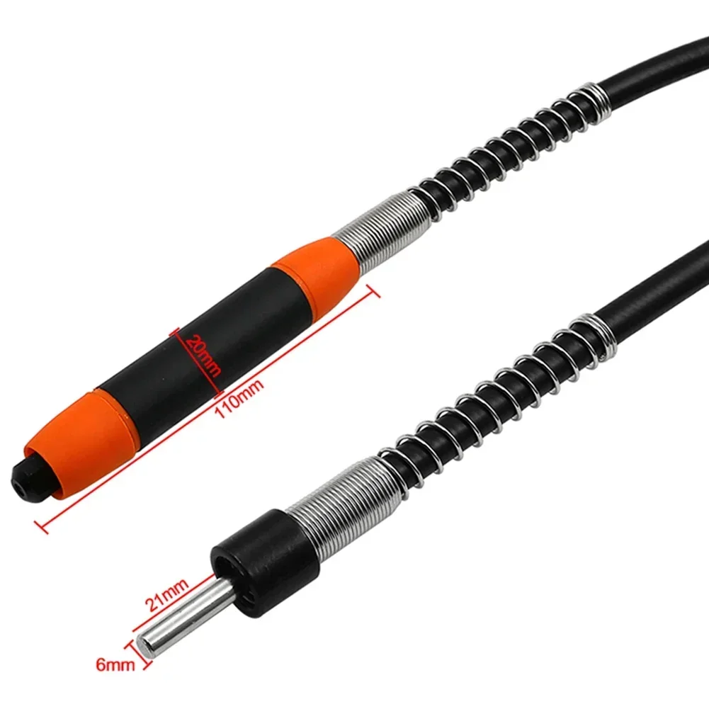 

Flex Shaft Drill Chuck Handle Adapter + Flexible Shaft + 2pcs Wrenches For Polishing Kits Drill Bits Power Rotary Tool Parts