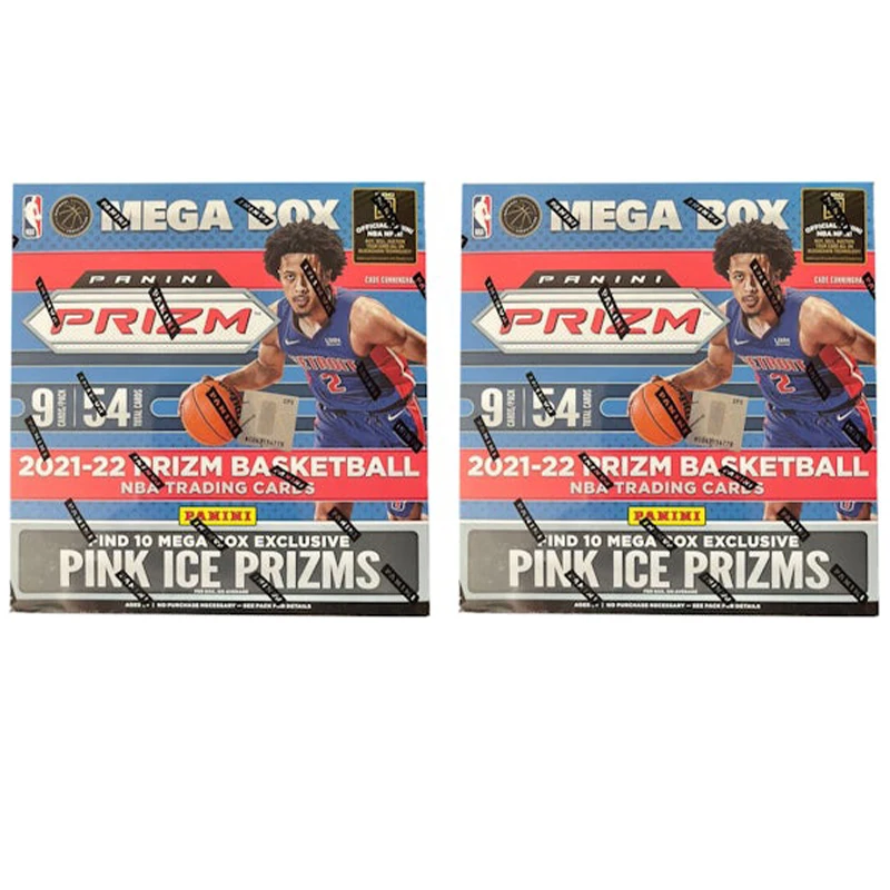 2021-22 Panini Prizm NBA Red Ice Mega Box: إدراجات Sublime ورسومات Rookie