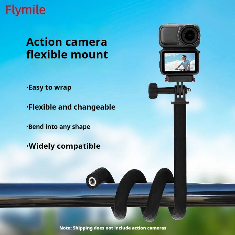 

Flymile Monkey Tail Mount for DJI Osmo Nano flexible bracket thumb motion camera octopus photography Instead of Selfie Stick