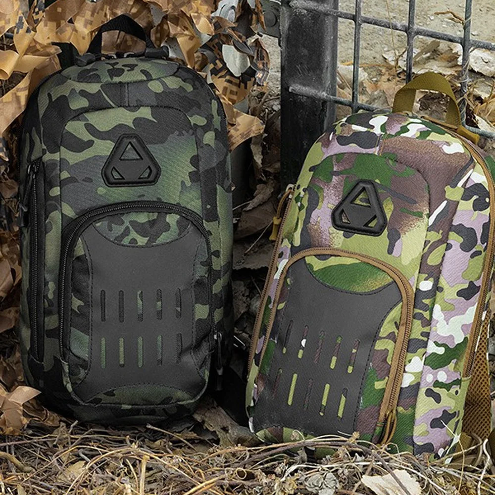 

Outdoor Sports Chest Bag Men's Tactical Mountaineering Pouch Waterproof Hiking Camouflage Bags Fishing Multifunctional AVA335