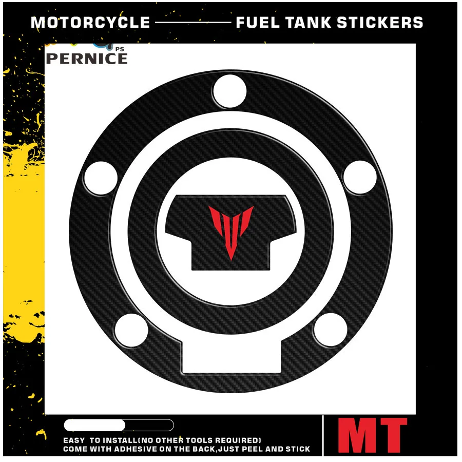 3D Motorcycle Tank Pad Protector Decal Stickers Case for Yamaha MT-09 MT-10 MT-03 MT-01 MT 01 03 09 10 Tank