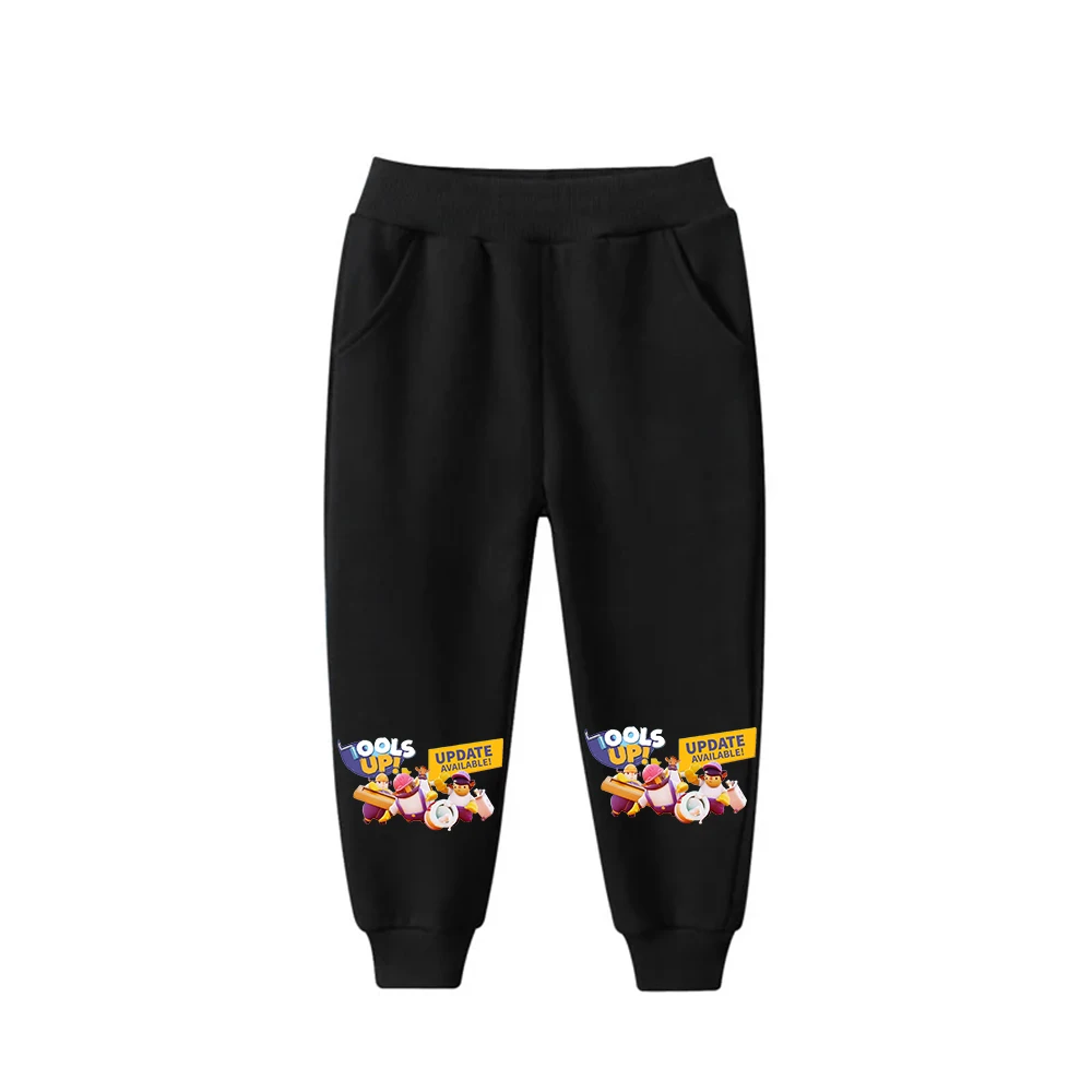 Cartoon game New boys comfortable thermal pants Children 3-13 years old spring fall jogging fitness pants fashion clothing