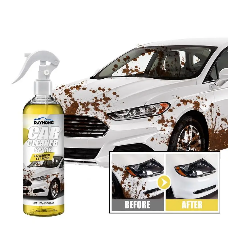 

100ml Ceramic Coating For Cars Car Cleaning Spray Cleaner For Auto And Home For A Streak-Free Shine Deep Cleaning Foaming Action