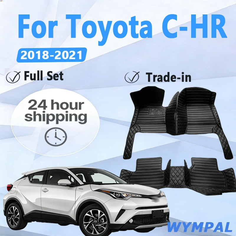 

Car Floor mats for Toyota C-HR CHR 2018 2019 2020 2021 Car Accessories