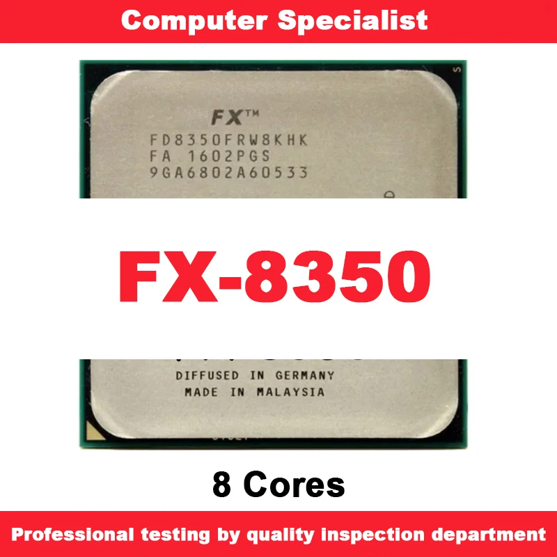 FX8350 FX 8350 4.0G Eight-Core 125W Socket AM3+ FX-Series